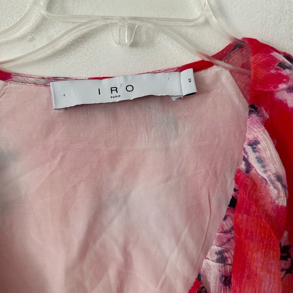 New IroMixed Red Arama Short Sleeve Dress - Picture 5 of 6